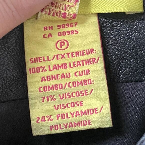 Catherine Malandrino Yellow tag Leather Dress 4/7 sleeves Classy Retro Hepburn - Picture 9 of 10